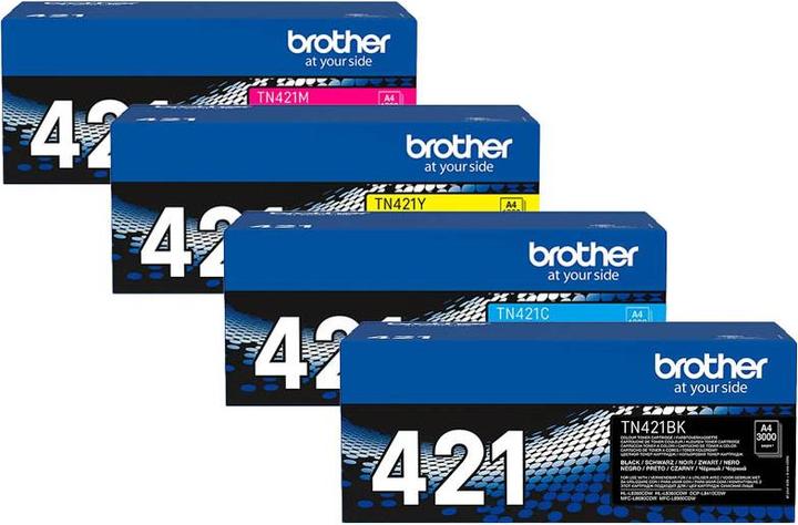 Immagine prodotto Brother Set originale TN-421 Set con tutti e quattro i colori Copia (M, Y, FC, C)