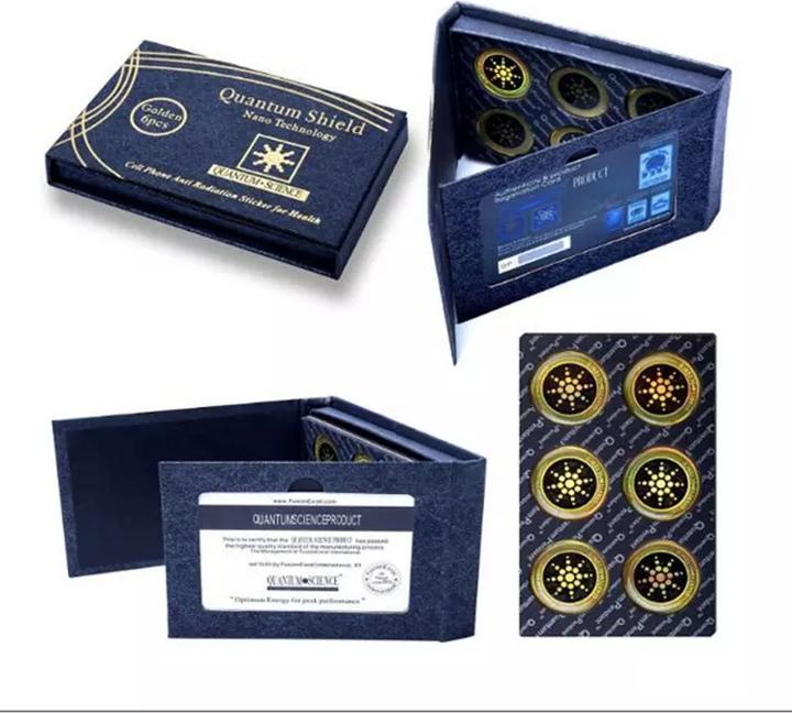Produktbild PhoneLook Set aus 6 Pellets selbstklebender Anti-Wellen- und Anti-Strahlen-Patch für das Telefon