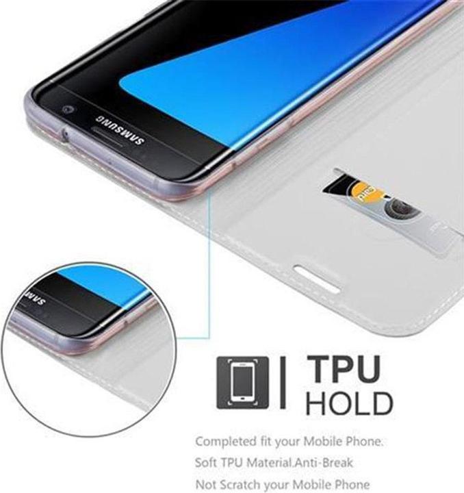 Actual product image Cadorabo Book Classy Style Cover (Samsung Galaxy S7 Edge)