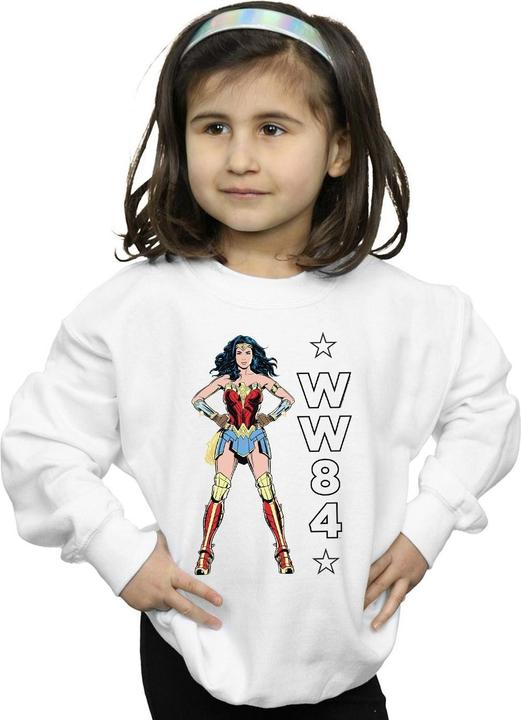 Produktbild Wonder Woman 84 Standing Logo Sweatshirt Mädchen (140, 146)
