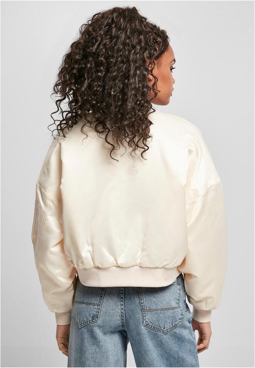 Produktbild Urban Classics Ladies Short Oversized Satin Bomber Jacket (M)