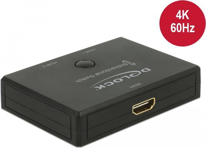 Actual product image Delock 2 Port HDMI Switch&Distributor