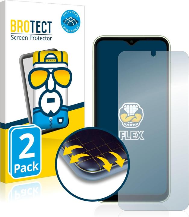Actual product image BROTECT Full-Cover Protector (2 Piece, Samsung Galaxy A14 5G)