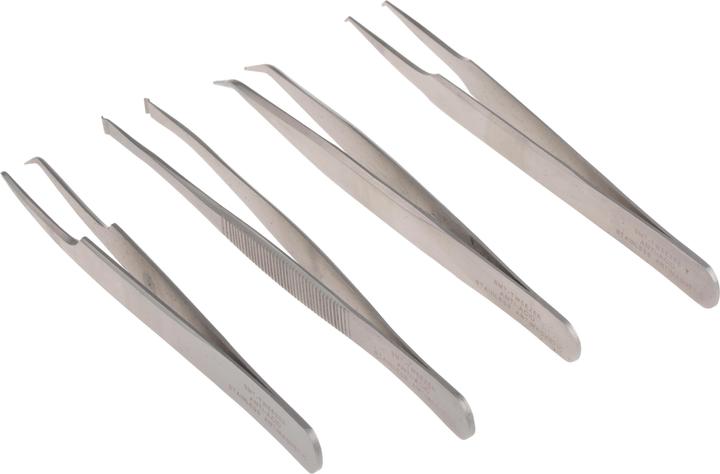 Actual product image Rs Pro 4 piece SMT tweezer set,120mm L