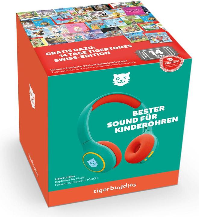 Tigermedia Casque Tigerbuddies (Allemand, Français, Italien, Anglais)