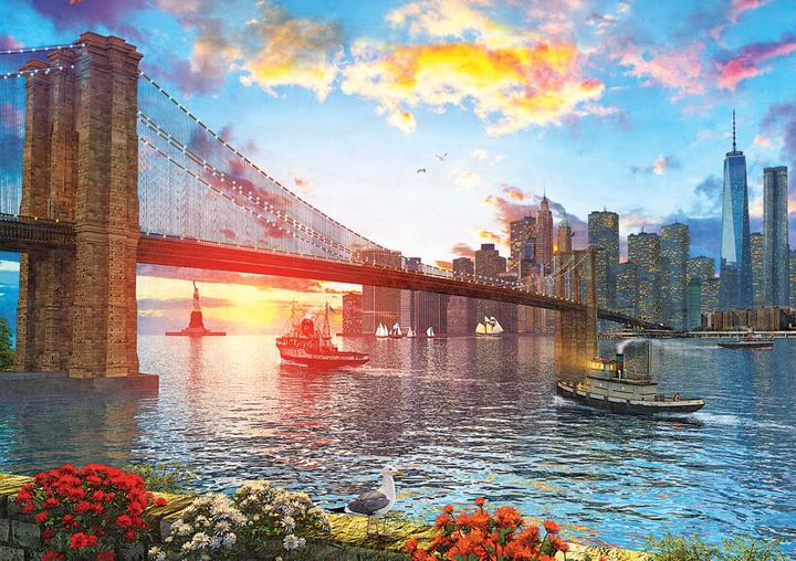 Image du produit Art Puzzle Artpuzzle Arpuzle Puzzle 1000 Sunset Night in New York (1000 pièces)