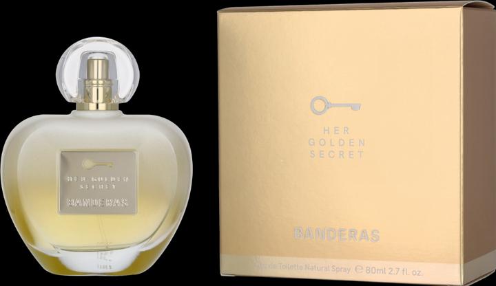 Immagine prodotto Antonio Banderas Il suo segreto d'oro (Eau de toilette, 80 ml)