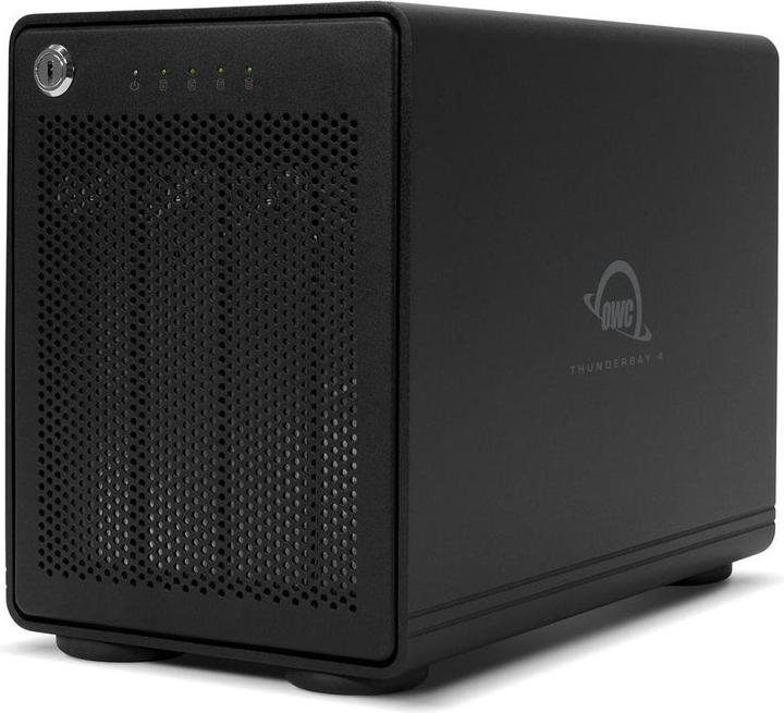 Productafbeelding OWC 0TB ThunderBay 4 - RAID-ready 4-bay externe opslagbehuizing met 2 x TB3-poorten (3.5", 2.5")