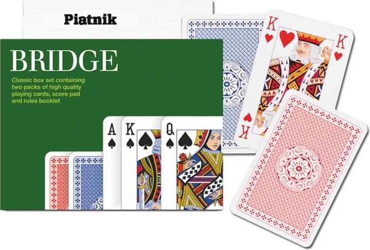 Actual product image Piatnik Bridge Classic card game (German)