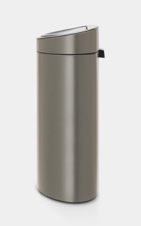 Produktbild Brabantia Mülleimer Touch Bin New,recycle, 23+10 L Platinum (33 l)