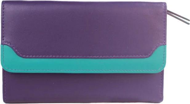 Eastern Counties Leather Nova Leder Brieftasche Kontrasteinsatz
