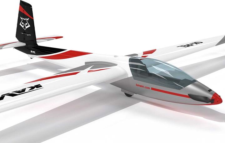 Actual product image Kavan Swift S-1 red 2400mm electric motor glider model ARTF (Glider)