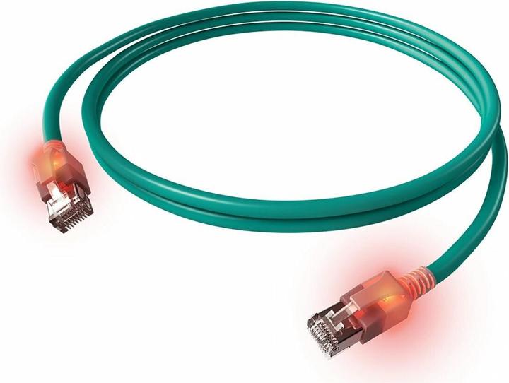 Actual product image Sacon Patch cable (PiMF, CAT6a, 5 m)