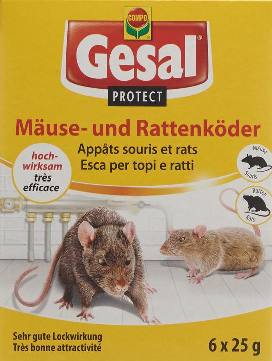 Image du produit Gesal PROTECT Appât souris et rats