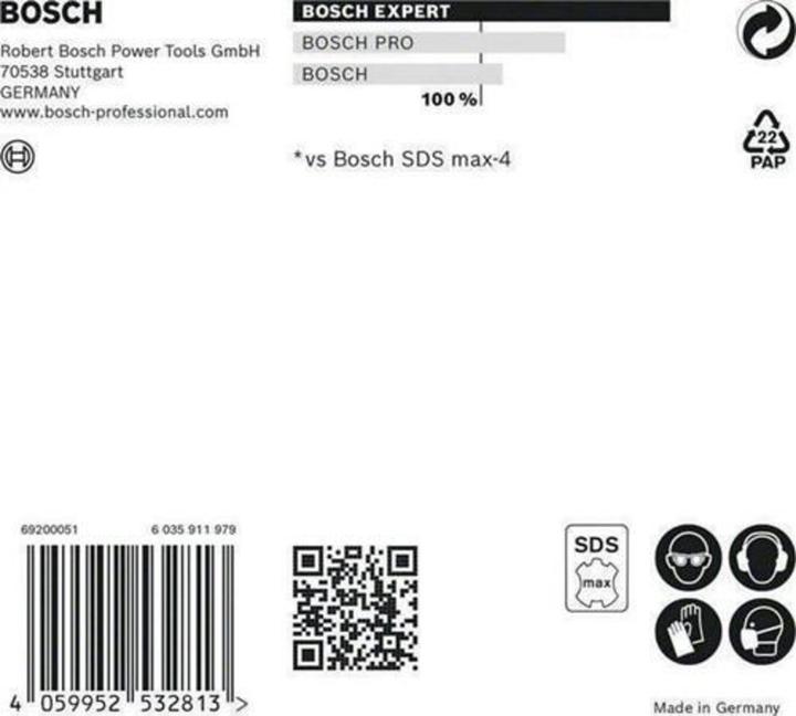 Produktbild Bosch Professional Zubehör EXPERT SDS max-8X Hammerbohrer, 14 x 200 x 340 mm (14 Millimeter)