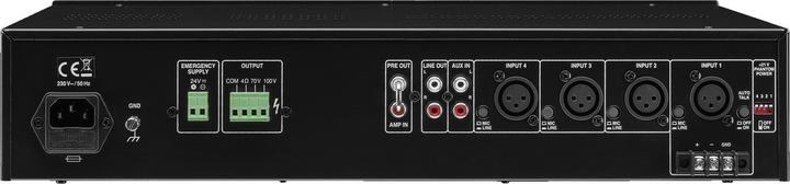 Actual product image Monacor PA-900 120 W ELA amplifier (Amplifier)