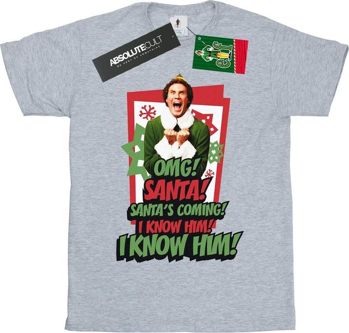 Actual product image Elf Boys OMG Santa T-Shirt (152, 158)
