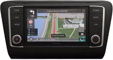 Actual product image Pioneer AVIC-EVO1-OC1-MTB for Skoda Octavia 5E (Matte Black)