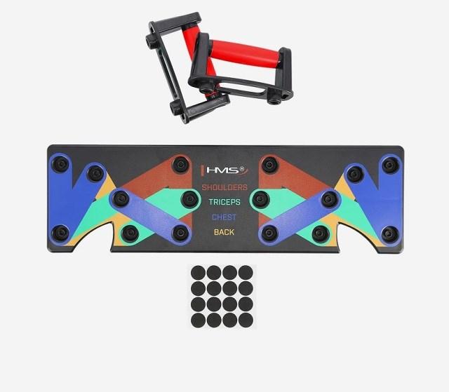 Produktbild HMS Pu10 Rot Multifunktionales Push-Up-Board