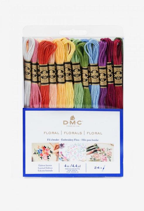 Produktbild DMC Stickgarn Set Flowers (96 m)
