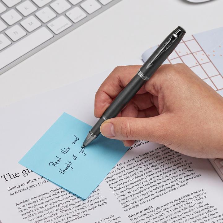 Actual product image Parker Pen Rollerball IM (Stainless steel, 1 x)