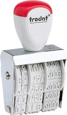 Actual product image Trodat Dater 1020F 32×5mm F