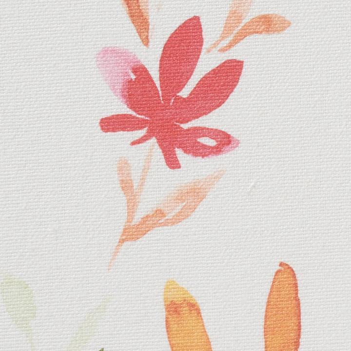 Actual product image Globaltex Cotton fabric "Colourful flowers", 140 cm wide, by the metre