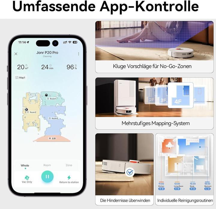 Image du produit Jonr P20 Pro (Robot vacuum)