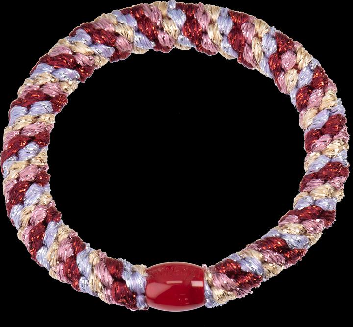 Actual product image Kknekki Mix Lavender Bordeaux Glitter (Hair tie)
