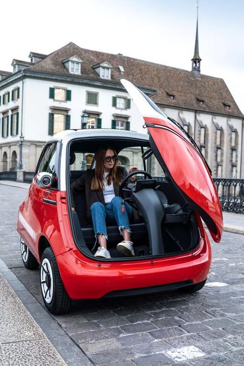 Image du produit Microlino Mid Range Milano Red (Électrique, 17 CV)