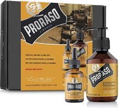 Image du produit Proraso Wood & Spice Set de soins spéciaux pour la barbe (200 ml)