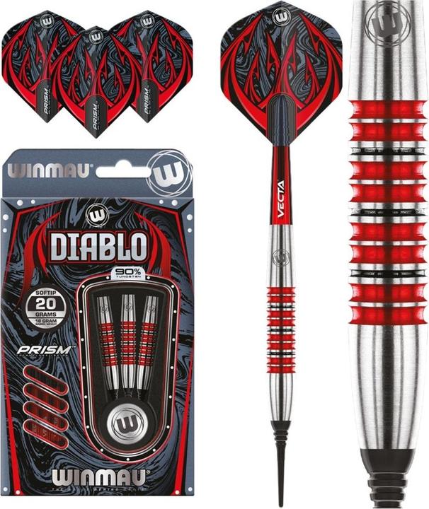 Produktbild Winmau Diablo Torpedo Softtip (20 g)