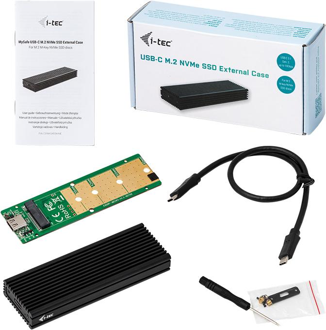 Actual product image i-tec MySafe External enclosure (M.2)