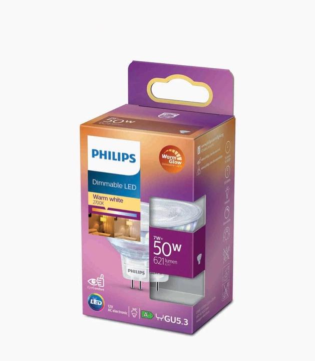 Actual product image Philips Lamp (GU5.3, 7 W, 621 lm, 1 x, F)