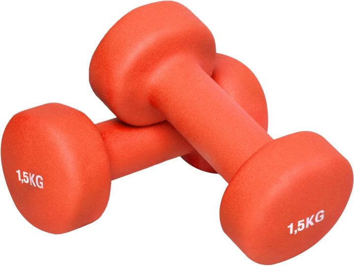 Actual product image Gorilla Sports Gymnastikhanteln Set 10 kg mit Koffer (2 x 2 kg, 2 x 1.5 kg, 2 x 1 kg, 2 x 0.5 kg)