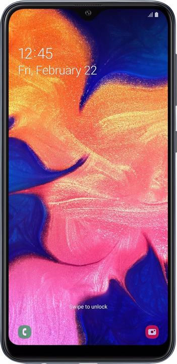 Produktbild Samsung Galaxy A10 EU (32 GB, Black, 6.20", Dual SIM + SD, 13 Mpx, 4G)
