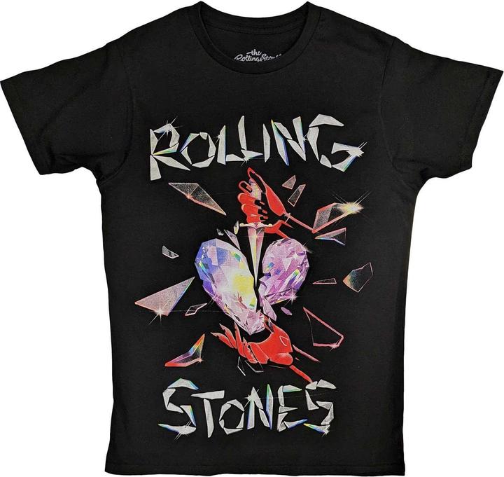 The Rolling Stones Erwachsene Hackney Diamanten Herz TShirt