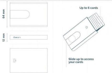 Immagine prodotto Ögon Custodia per carte di credito STONE GREY Cursore