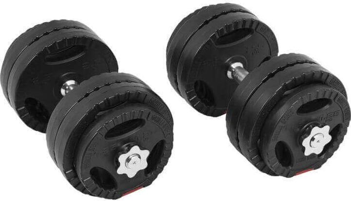 Produktbild Gorilla Sports Hantelset (8 x 2.5 kg, 4 x 1.25 kg)