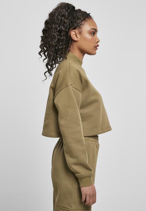 Produktbild Urban Classics Ladies Cropped Oversized Sweat High Neck Crew - 14225 (4XL)