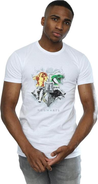 Immagine prodotto Hogwarts Painted Crest Maglietta Uomo (3XL)