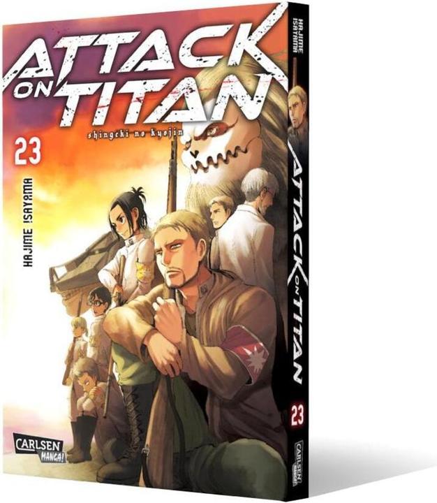 Actual product image Attack on Titan 23 (German, Hajime Isayama, 2018)