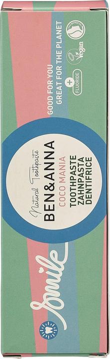 Image du produit Ben & Anna BEN&ANNA Natural Toothpaste naturalna pasta do zębów Coco Mania 75ml (75 ml)