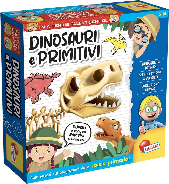 Actual product image Lisciani I'M A Genius Ts Dinosauri E Primitivi