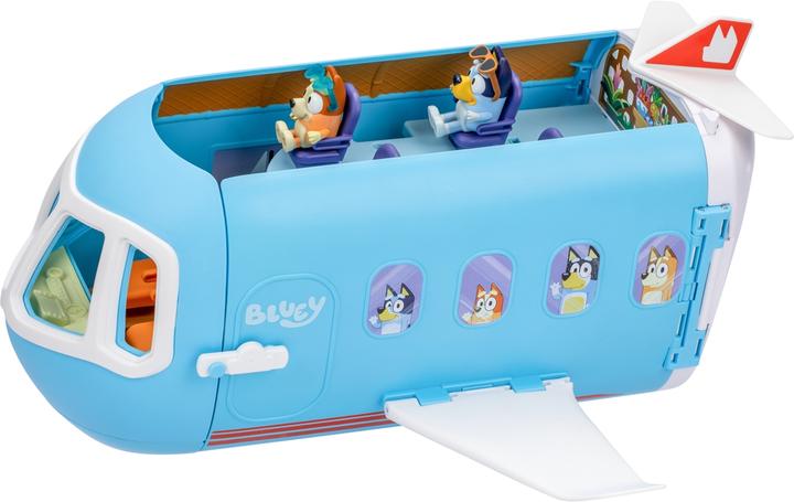 Immagine prodotto Moose Bluey trasforma il playset Holiday 3in1 aereo-barca-albergo