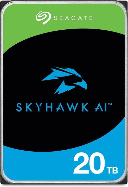 Actual product image Seagate SkyHawk AI (20 TB, 3.5", CMR)