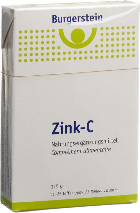 Immagine prodotto Burgerstein Zinco-C (25 Pezzo/i, Caramelle, 115 g)