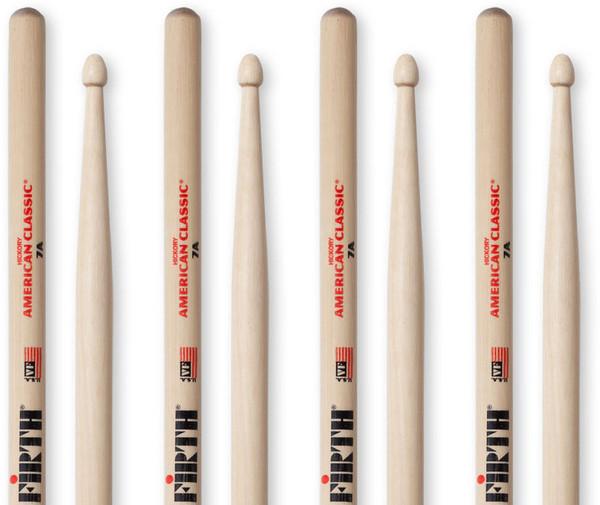 Actual product image Vic Firth VF7A Multipack 4 pairs