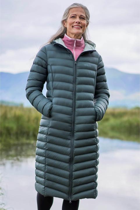 Actual product image Mountain Warehouse Womens/Ladies Florence Extra Long Padded Jacket (34 D)