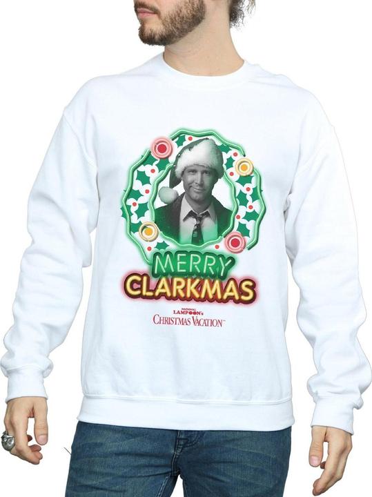 Image du produit National Lampoon´s Vacation National Lampoon's Christmas Vacation - Sweat GREYSCALE CLARKMAS - Homme (3XL)